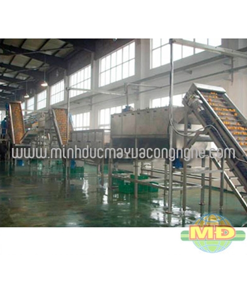 Dây chuyền sản xuất nước cam ép